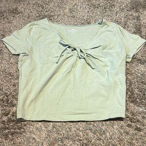 Hollister Tie Front Tee